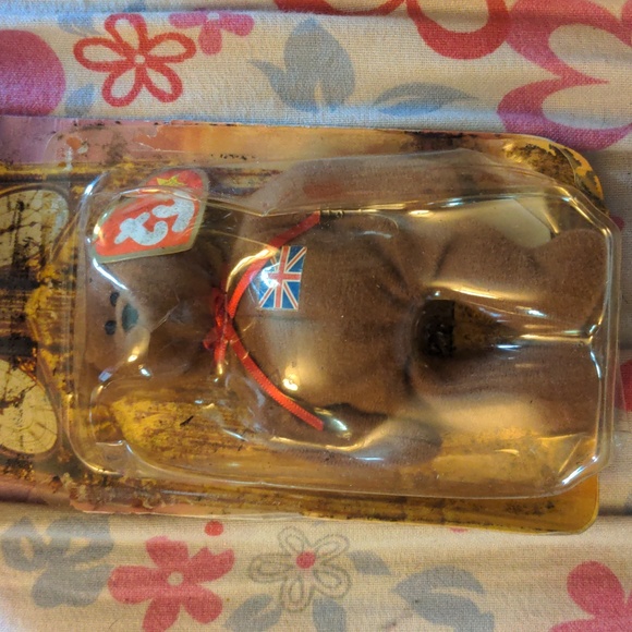 1999 Mc Donalds Bear Ty Brittannia The Bear Sealed - Picture 3 of 10